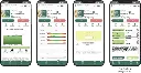 App screens
